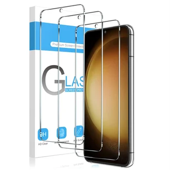 1/3 шт. Премиум Закаленное Стекло Для Samsung Galaxy S23 Plus 5G S 23 + Защитная пленка для экрана Взрывозащищенная HD-пленка Для S23Plus