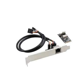 1 комплект Mini PCI-E для гигабитной сетевой карты RTL8111H, адаптер PCI Express, сетевая карта Mini PCI-E