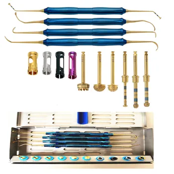 1 комплект для установки зубных имплантатов, дрель Dask, пробки, инструменты для синуслифтинга Alpha Premium, базовый набор стоматологических устройств для Бразилии