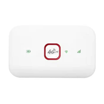 1 Упаковка Карманный 4G Wifi роутер Пластиковый Mifi 150 Мбит/с Mifi Модем Автомобильный мобильный WiFi Беспроводная точка доступа со слотом для sim-карты Карманный WiFi