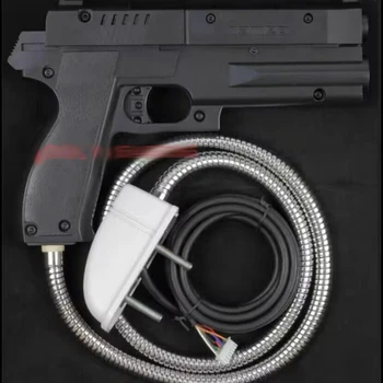 1 Шт. Аркадные Игровые Стрелялки, Сделанные в Китае Для TIME CRISIS 2/3 Lightgun Game Light Gun Simulator Machine Шкаф для развлечений