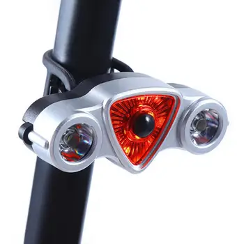 1 шт. Велосипедный светодиодный задний фонарь 6 режимов USB Перезаряжаемый Задний фонарь Водонепроницаемый Высокой Яркости Для горного Велосипеда Сигнальная лампа Безопасности