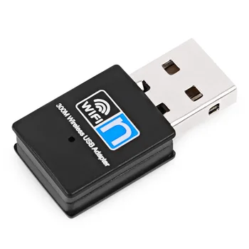 10 шт. USB 2,0 WiFi Адаптер 300 М 2,4 ГГц WiFi Антенна RTL8192 USB WiFi Ключ 802.11b/n/g Мини Беспроводная Сетевая карта для ПК Ноутбука