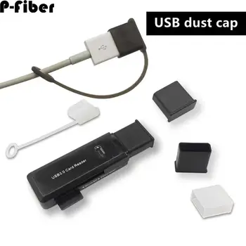 10 шт. USB-разъем, пылезащитный чехол, резиновый штекер, чехол для зарядки Android, защитный чехол для U-диска, защита от потери пылезащитного колпачка