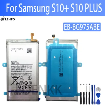 100% Оригинальный Аккумулятор EB-BG975ABU Для Samsung S10 + Замена телефона Bateria