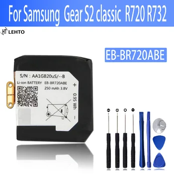 100% Оригинальный Аккумулятор EB-BR720ABE Для Samsung Gear S2 classic R732 R720 Batteries