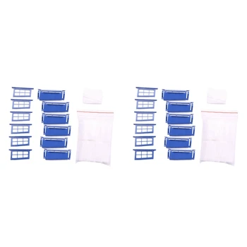 104 Шт. CPAP-фильтры для респираторов Dreamstation, расходные материалы, включают 6 собранных фильтров