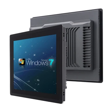 17-дюймовый Встраиваемый промышленный Компьютер Mini Tablet PC All-in-one с Емкостным сенсорным экраном IP65 Водонепроницаемая панель Win 10 Pro