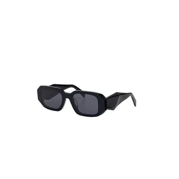 2023 Модные винтажные квадратные солнцезащитные очки в маленькой оправе, женские классические роскошные брендовые дизайнерские трендовые солнцезащитные очки для путешествий для женщин, Ректан