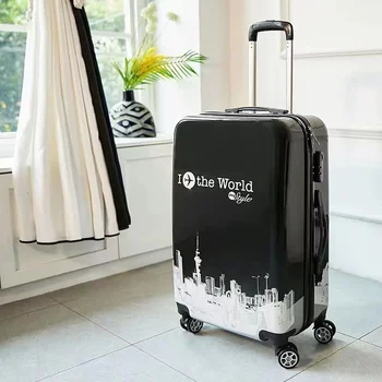 24-дюймовый ABS + PC чемодан Дорожная тележка для багажа 20 