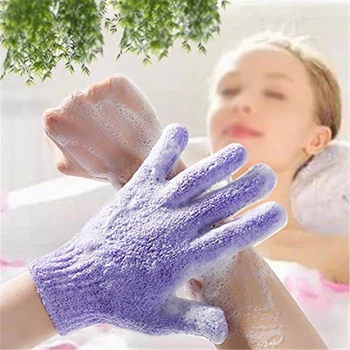 30 ШТ Отшелушивающие Перчатки для ванны Перчатки для душа Массажный Скраб для тела Губка для очищения кожи