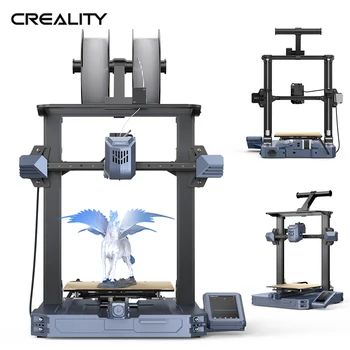 3D-принтер Creality CR-10 SE Со скоростью печати 600 мм/с, Линейные направляющие по осям X и Y, Прямая Экструзия Спрайтов, Автоматическое выравнивание без помощи рук