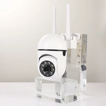 5-мегапиксельная PTZ-камера, Wifi, 4-кратный Цифровой Зум, Камера видеонаблюдения, Обнаружение AI, Автоматическое Отслеживание, Умный Монитор ночного видения Безопасности