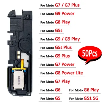 50 шт., Оригинальный Динамик Flex Для Motorola Moto G51 5G G6 G5S G7 G9 Play Plus G8 Power Lite Запчасти Для Громкоговорителей