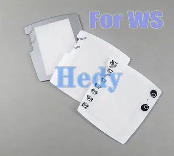 50 ШТ. Серебристо-белая Сменная защитная крышка Для цветных экранов BANDAI Wonder Swan для WS plastic Screen Len