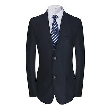 5086-Мужской костюм, тонкий повседневный солнцезащитный крем, эластичный маленький костюм, весна и осень, однотонная куртка West, летняя рубашка