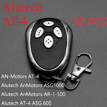 50ШТ Alutech AT-4 Открывалка Для Гаражных Ворот AR-1-500 ASG 600 AN-Motors AT-4 ASG1000 433 МГц Брелок с подвижным кодом