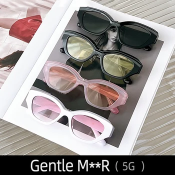 5G GENTLE MxxR Женские солнцезащитные очки для мужчин, Винтажные роскошные брендовые товары, Дизайнерские летние Uv400, модные корейские монстры