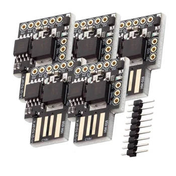 5шт ATtiny85 Digispark I2C LED.3 Kickstarter 5V IIC SPI USB Плата разработки 6 Контактов ввода-вывода для