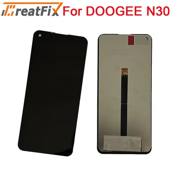 6,55 дюймовый ЖК-дисплей Для Doogee N30 Полный ЖК-дисплей с Сенсорным экраном, Дигитайзер В Сборе, Замена DOOGEE N30 LCD