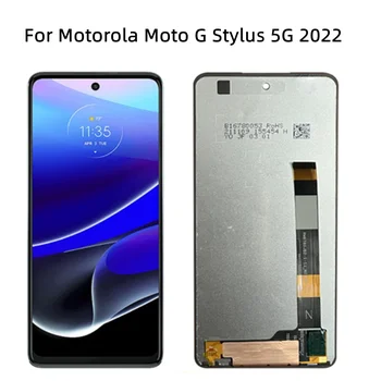 6,78 дюйма для Motorola Moto G Stylus 5G 2022 ЖК-дисплей с сенсорным экраном, дигитайзер в сборе, замена