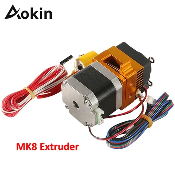 Aokin MK8 Экструдерная головка J-head Hotend 0,4 мм Комплект сопел 1,75 мм нити для экструзии деталей 3D-принтеров