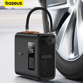 Baseus Шиномонтаж Портативный Воздушный компрессор Насос Электрический Беспроводной двухцилиндровый 250 Вт для автомобиля, велосипеда, Накачки шин