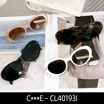 CeLinx CL40193i Солнцезащитные Очки Для Женщин Мужские Черные Очки Cat eye MGlasses Шпионские Модные Негабаритные Роскошные Дизайнерские Брендовые Jennie