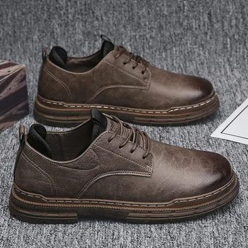 Damyuan/ Некожаная обувь, Мужские удобные кроссовки, Мужские нескользящие уличные комбинезоны с низким вырезом, обувь в стиле ретро в британском стиле, повседневная обувь 39-44