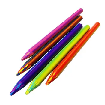 DXAB Цветные заправки Радужный карандаш для рисования эскизов для взрослых и детей 5 шт.
