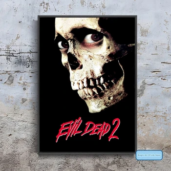 Evil Dead II (1987), Обложка для постера фильма, фото, печать на холсте, настенное искусство, домашний декор (без рамы)