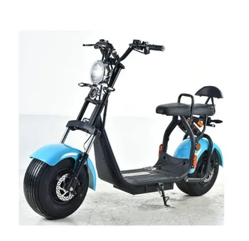 Gaea Дешевый Электрический Скутер 2021 Мотоцикл Классический Citycoco Электрический Скутер 1000 Вт для бездорожья