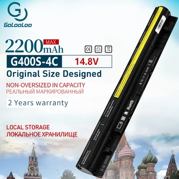 Golooloo 4 Ячейки Батарея L12S4E01 L12M4E01 L12M4A02 L12S4A02 L12L4E01 для Lenovo G400S G405S G410S G500S G505S G510S S410P S510P