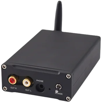 Kaisaya QCC5125 Беспроводной приемник Bluetooth 5,0 APTX HD/LDAC PCM5102A DAC Декодирование 3,5 мм RCA Выход 24 бит С Антенной