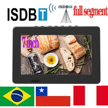 LEADSTAR Перезаряжаемый 7-дюймовый портативный телевизор Mini Digital Tv DVBT2 ISDB-T с полным сегментом H265/Hevc 800x480 для Бразилии Чили