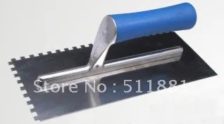 NCCTEC зубчатый шпатель из нержавеющей стали с зубьями 6 мм, 10 