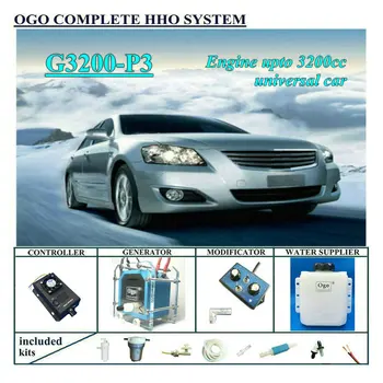 OGO Complete HHO system G3200-P3 Обычный ШИМ-контроллер для универсальных автомобилей объемом 3200 куб.см