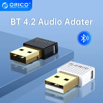 ORICO USB Bluetooth-Совместимый Аудиопередатчик 4.2 + EDR Mini Wireless Music Adapter Dongle Для Настольного Портативного ПК