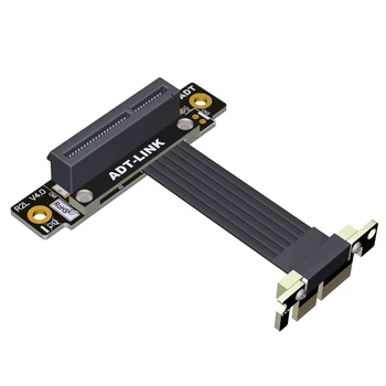 PCIE 4.0 Riser PCIExpress Riser Card PCIE X1 X4 X8 Удлинительный Кабель для Материнской платы Удлинитель Сетевой карты Конвертер Адаптер