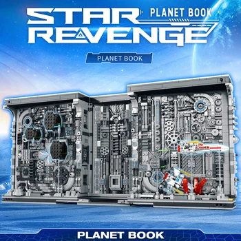 Reobrix 66030 MOC Star Revenge Planet Book Модульные кирпичи Виды улиц Модель Строительные блоки DIY Игрушка для детского подарка