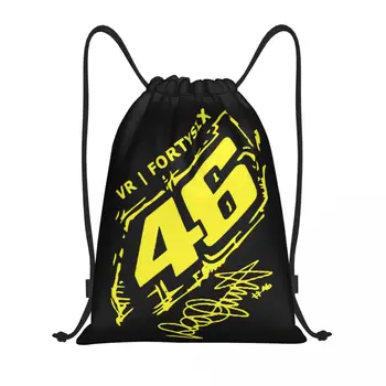 Rossi Рюкзак на шнурке Спортивная спортивная сумка для женщин и мужчин, Тренировочный рюкзак для мотогонок