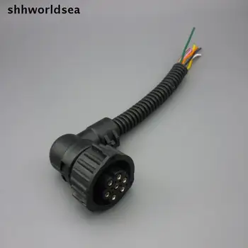 Shhworldsea 50ШТ 7-контактный автомобильный штекер для dongfeng tianlong kam day для mercedes-benz Для ACTROS задние фонари в сборе автоматическая розетка