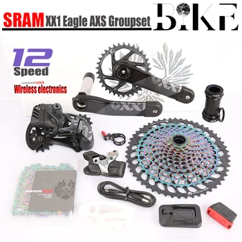 SRAM XX1 Eagle AXS 12S Скоростной Электронный Велосипед Groupset коленчатый вал Беспроводной Рычаг переключения Передач Задний переключатель K7 XG-1299 цепь