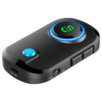 T3 Новый Bluetooth-приемник-передатчик Автомобильный Bluetooth-Приемопередатчик Два в одном Bluetooth-адаптере