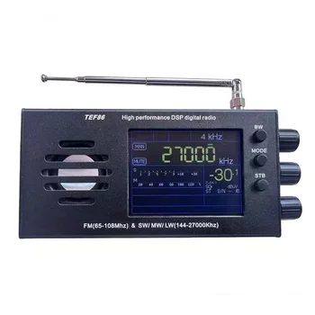 TEF6686 FM (65-108 МГц) и SW / MW / LW (144-27000 кГц) DSP-радиоприемник RDS с батареей