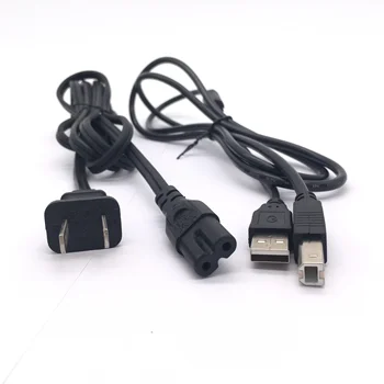 USB-кабель + шнур питания принтера для Epson WorkForce Pro WF-6590 Wf-8590