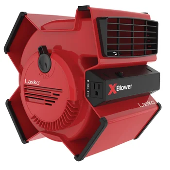 X-Blower Многопозиционный Универсальный Вентилятор-воздуходувка с USB-портом, X12900, Красный Мини-Вентилятор Охлаждения кондиционера, Проветриватель