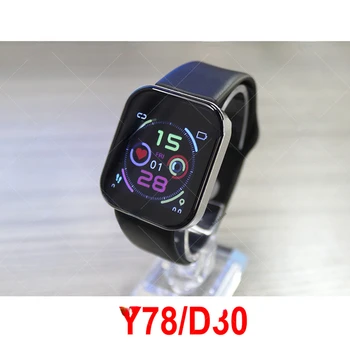 Y78 D30 Watch7 I7 Смарт-Часы Пульсометр Кровяное Давление Сообщения Приложения Напоминание о Вызове Спортивная Музыка Обновленный Оригинал Y68 D20
