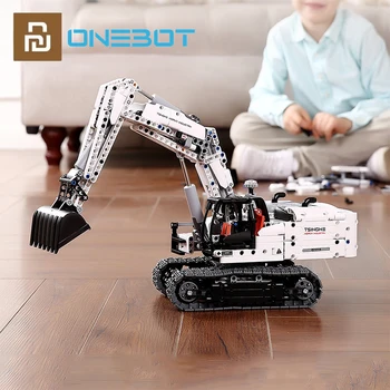 Youpin ONEBOT Строительные Блоки Миниатюрный Инженерный Кран Робот Развивающие Игрушки 