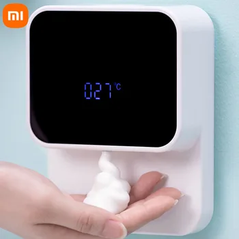 Автоматический датчик Xiaomi для мытья пены, светодиодный дисплей, Дозатор пены для мыла, домашний инфракрасный датчик, Домашний торговый центр, Ванная комната
